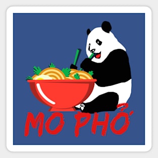 Mo Pho Panda Ramen Noodles Magnet